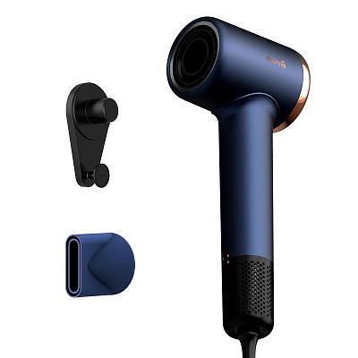 Фен для волос с ионизацией Deerma DEM-CF50W navy blue