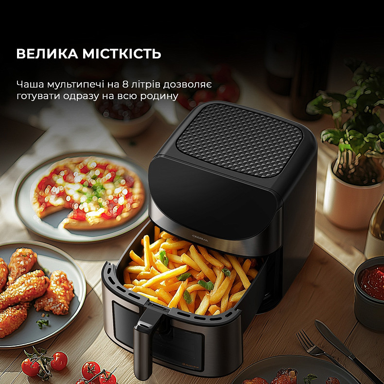 Мультипечь Deerma KZ150 8L цена, отзывы, характеристики, купить в